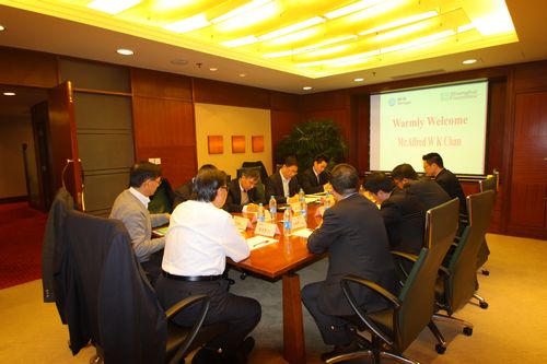 中华煤气常务董事暨行政总裁陈永坚先生一下莅临上海 - 新闻中心 - 上海飞奥燃气设备有限公司